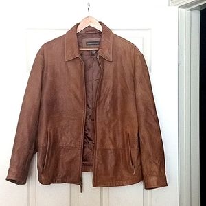 Men's Banana Republic Leather Jacket LG